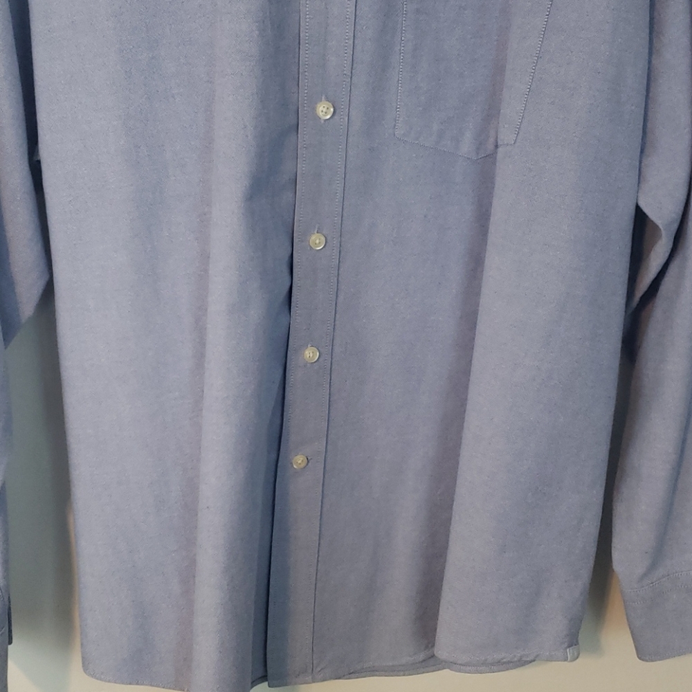 Izod men's long sleeve button down shirt - Picture 2 of 8